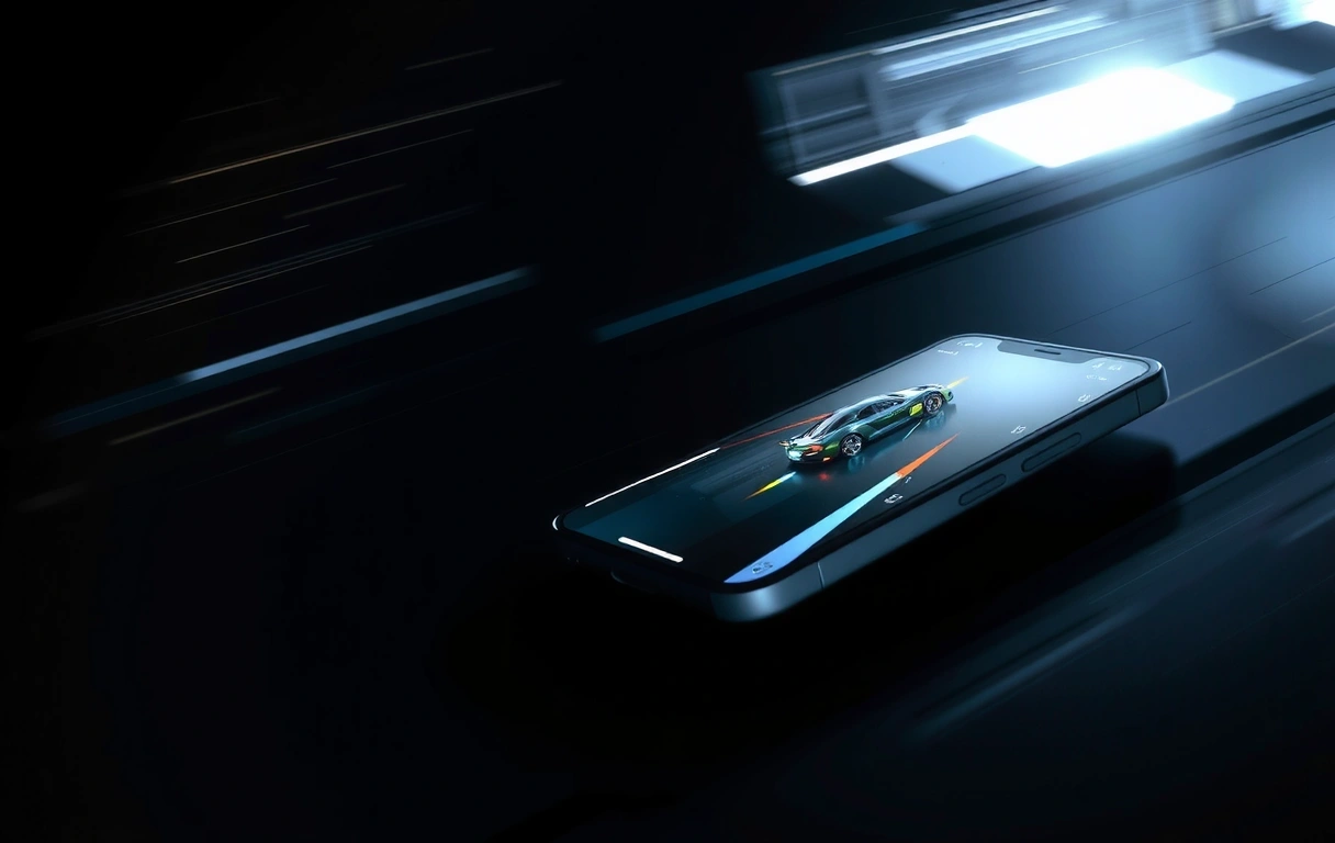 Abstract motion backdrop